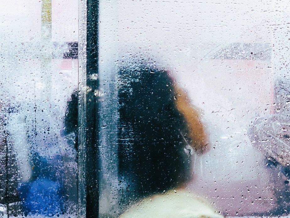 [.D.I.S.S.O.L.V.I.N.G.S. through bus&nbsp;window]